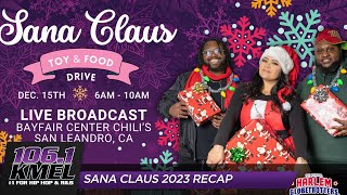 Sana Claus Toy & Food Drive 2023 Recap!