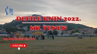 Defile MK Tenen Knin 2022.