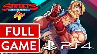 Streets of Rage 4 PS4 FULL GAME Longplay Gameplay Walkthrough Playthrough VGL