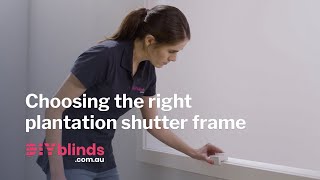 Choosing the Right Plantation Shutter Frame