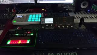 Roland FA 06 + TB3 ,  Behringer DEEPMIND 6, MASCHINE MIKRO MK2 , song demo