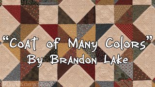 “Coat of Many Colors” | by Brandon Lake | Lyrics