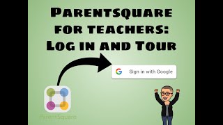 Parent Square  Logging In and Dashboard Home