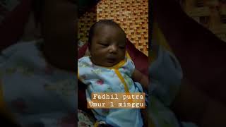 Anak pertamaku 😘 Muhammad Fadhil Putra Romadhon.🥰