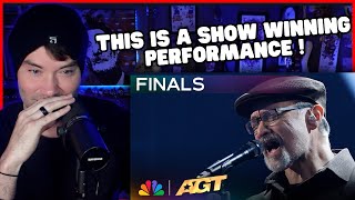 Metal Vocalist Reacts - Richard Goodall Sings An Unforgettable Cover Of Faithfully Journey AGT 2024