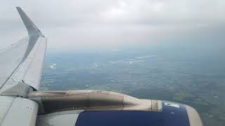 Stormy Hannover Approach and Landing British Airways Airbus A320