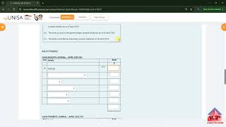 2024 S2| FAC1501| Self Assessment|  Learning Unit 8| Quiz 2| Part 1