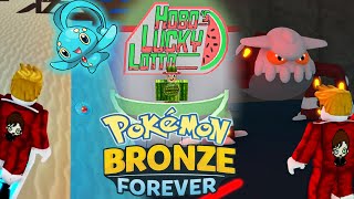 Manaphy , Hobo's Lucky Lotto and Heatran | Project Bronze Forever  | Pokemon Brick Bronze 2021