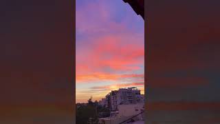 #sunset #sly #colors #balconyview #80s #outoftouch #greece