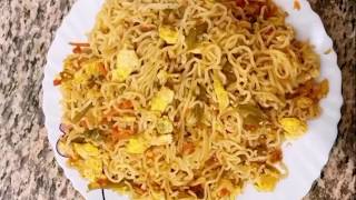 Egg Hakka Noodles