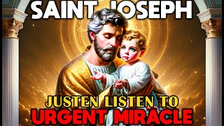 🛑NEED AN URGENT MIRACLE? POWERFUL PRAYER TO SAINT JOSEPH OF MIRACLES WILL BRING IT TO YOU 🙏✨