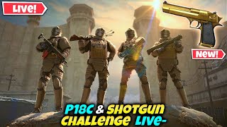 Metro Royale LIVE - p18c & shotgun challenge  #metroroyale #pubgmobile