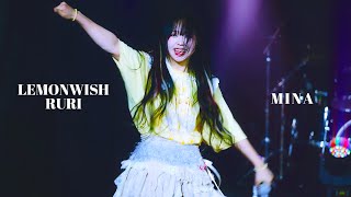 [4k] 241026 이호테우 미나 유닛 직캠 | 81moment - UTAGEI | YUB!KiRi Ruri birthday Live Lemonwishruri🍋