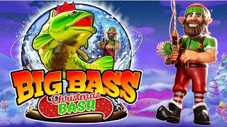 I bought a couple of $25,000 bonus buys on Big Bass Christmas Bash slot