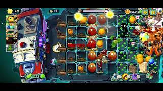 PvZ 2 Penny Pursuit Starfruit boss fight 3 jalapenos