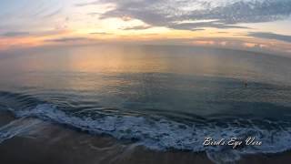 Mike Peruta "Bird's Eye Vero" Sunrise over the Driftwood Inn