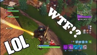 Accidental Missile ride on Fortnite