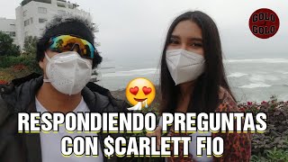 NO FUI A BUSCAR CH0NG0S NI EXTRANJERAS, SI NO, FUI A PASEAR A BARRANCO CON SCARLETT FIO