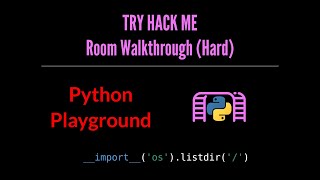 TryHackMe – Python Playground (hard) (ITA)