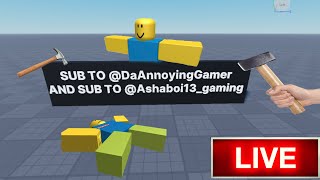 Making a strange game with @Ashaboi13_gaming