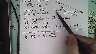 Vectors Notation and Problem Solving