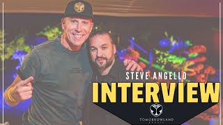 Steve Angello interview with AdamK - Tomorrowland Brasil 2023