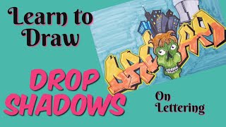 How to Add Drop Shadows to Lettering