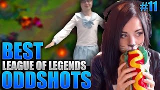 FUNNY/BEST LOL ODDSHOTS ft. Bjergsen, Sneaky, Rush, Raihnbowkidz - League Of Legends #11 l HORIZN