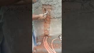 Wall Cutting//Pipe Fitting//Concealed Wiring//Gi Board Fitting