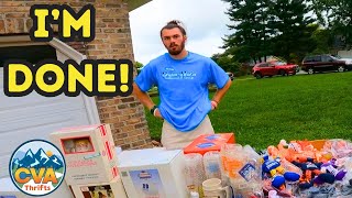 HE CLOSED DOWN HIS BUSINESS AND NEEDED IT GONE AT THIS YARD SALE!