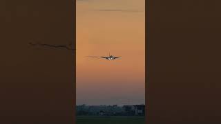 #approaching #landing #a321 #turkish #belgradeairport #sunset #aviation #