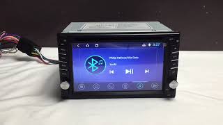 7 inch 178mm*100mm universal car stereo with CD slot