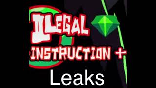 Illegal instruction + (CANCELLED CONTENT) READ DESCRIPTION