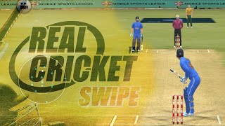 REAL CRICKET SWIPE | New Cricket Game 2024 | Android Gaming 2024