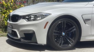 Crazy F80 M3 Burble Settings on stock downpipe! (Bootmod3)