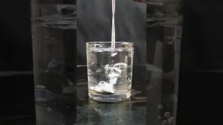 molten aluminium vs water #shorts  #experiment #satisfying #aluminium #molten #melt