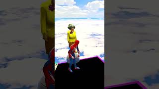 GTA 5 Epic Ragdolls - Spider Man Jumps/Fails Ep.581 #Shorts #gta5