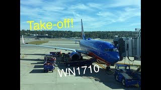 Southwest Airlines 737-7H4 [N247WN] Awesome take-off from MHT