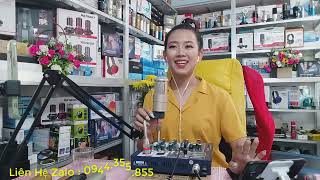 Mixer Yamaha F4 Mic K200 Bộ Hát Livestream Và Thu Âm Cực Hay I Mời Anh Chị Nghe Cảm Âm