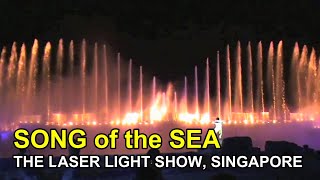 SONG OF THE SEA, The Laser Light Show in Singapore