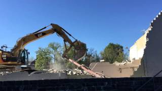 Demolishing the Former Community Development Building