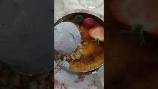 CRÈME BRÛLÉE, LAVENDER ICE CREAM #icecream #dessert #lavender #asmr asmr #short #shorts #shortvideo