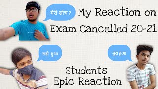 Class 10TH Board Exams Cancelled, Students Reaction😂🤣 | Board Exams Cancelled |