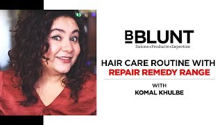 Haircare Routine for Damaged Hair | Komal Khulbe