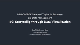 Storytelling through Data Visualization