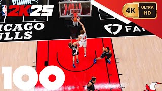 NBA 2K25 =My Career= [PC] (4K) EP100 {2nd Year} {Key Game} {Magic @ Bulls}