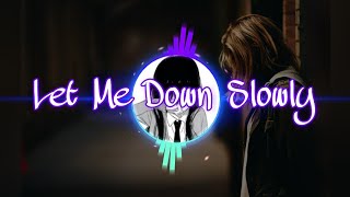 Alec Benjamin | Let Me Down Slowly •Lyrics Video•