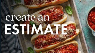 How to Create an Estimate | Pricing Food Photography - Part 4