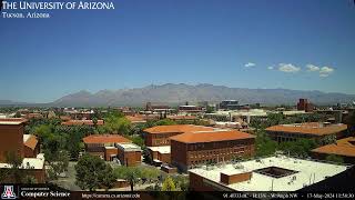 May 17 2024 - UArizona Dept of Computer Science Webcam Timelapse