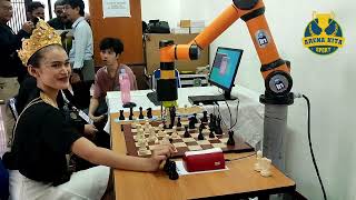 MAIN CATUR LAWAN ROBOT KAGAK ADA YANG MENANG. #CHESS #catur #ROBOT